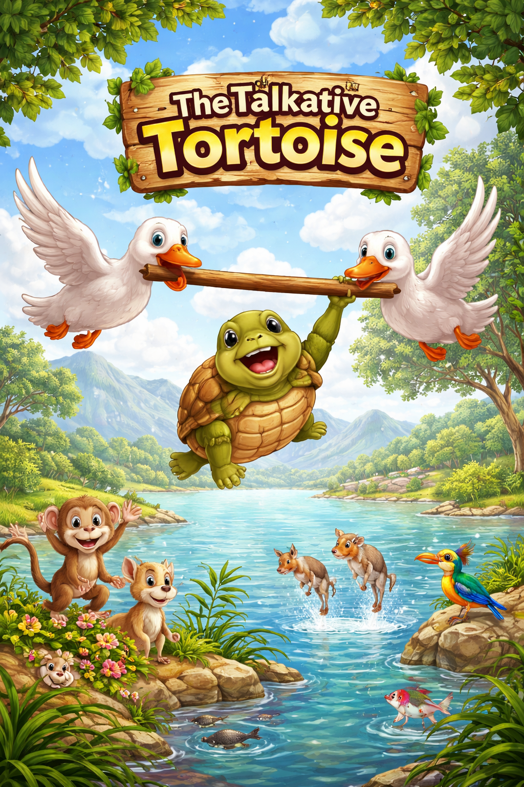 The Talkative Tortoise Image